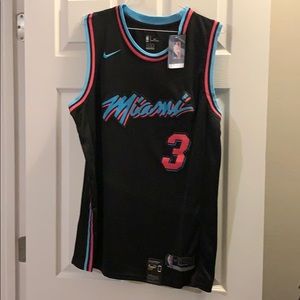 Authentic, new, Wade, Miami Heat jersey - size XL